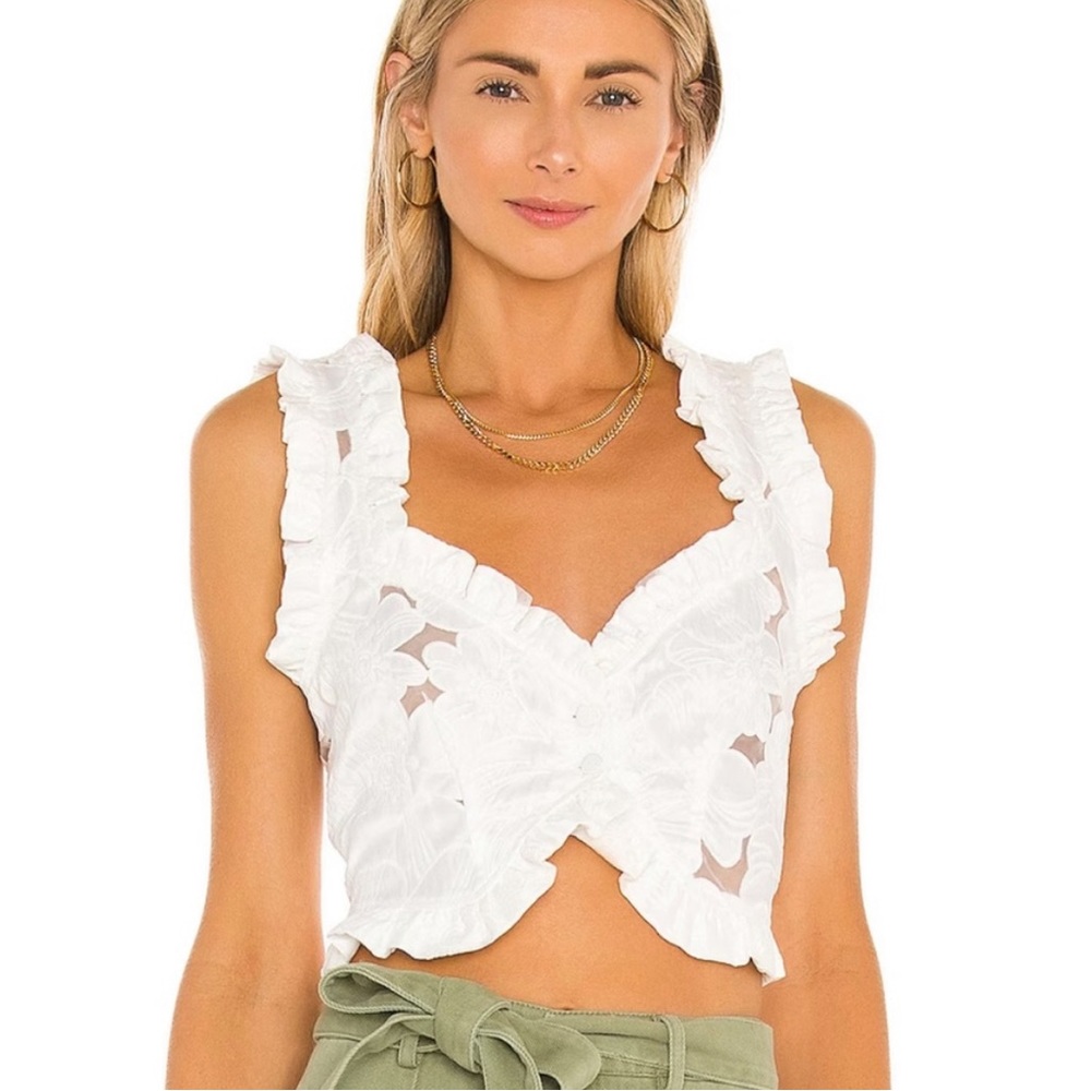 For Love and Lemons Evelyn Top! So cute it’s just too small for me! Never Worn!